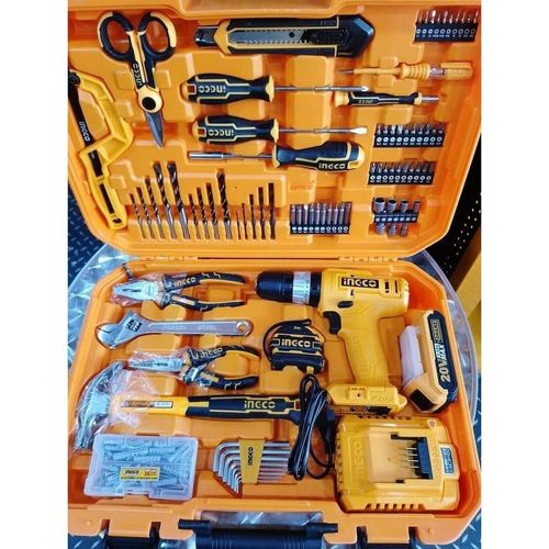 Large cordless tool set