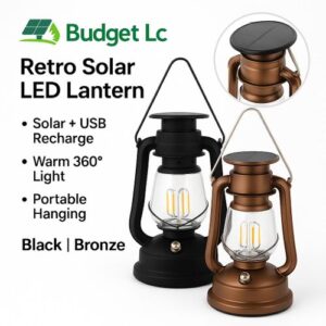 Outdoor Solar Light USB and Solar Rechargeable LED