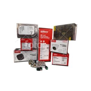 Dahua 4 CCTV Cameras Full Kit 2MP( With Night Vision + 500GB HDD)