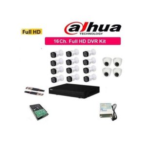 16 CHANNEL COMPLETE CCTV Cameras Full KIT