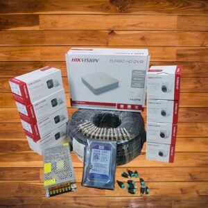 Hikvision 8 Full HD 1080P 2MP CCTV Cameras Complete Security Surveillance System Kit – 1TB Hdd+100M Cable