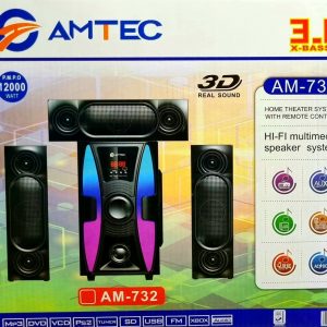 Amtec AM-732 Subwoofer System 3.1CH 10000W BT/FM