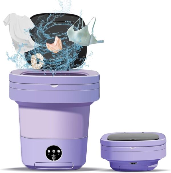 Foldable washing machine