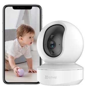 EZVIZ Security Camera Indoor WiFi 2MP TY1 Smart Wi-Fi Pan & Tilt Camera
