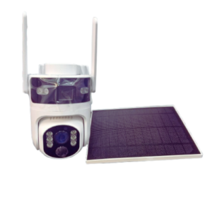4G 6MP Ubox Solar Camera Dual Lens 15x Zoom Camera