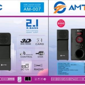 Amtec AM-007 Subwoofer Speaker System BT/USB