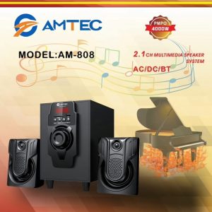 Amtec AM-808 2.1CH 4000W Active Subwoofer Speaker System