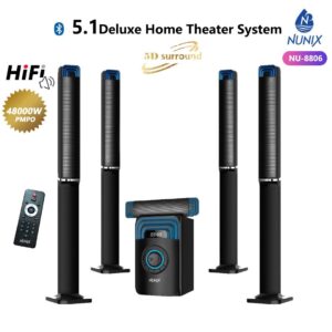 5.1CH Deluxe Bluetooth Home Theater System NU-8806